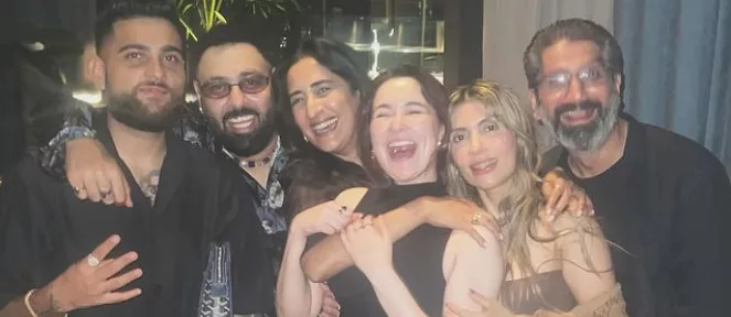 Hania Aamir's Dubai Diaries: A Glamorous Meetup with Badshah and Karan Aujla 5 hania aamir and badshah dubai party photoshoot