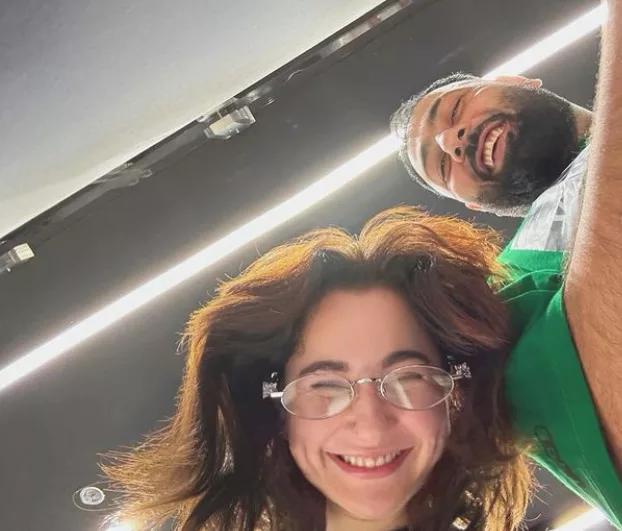 Hania Aamir's Dubai Diaries: A Glamorous Meetup with Badshah and Karan Aujla 2 Hania Aamir and Badshah photo