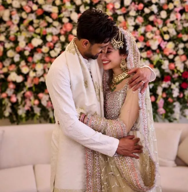 Shoaib Malik and Sana Javed Marriage Photos