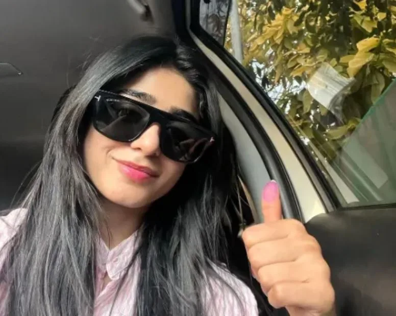 Sehar Khan Vote Cast 8 February 2024